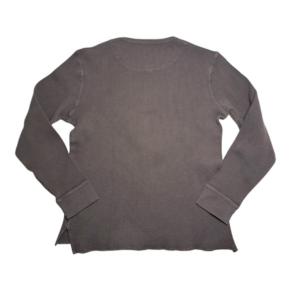 Madewell Men's Thermal Henley Tee Size Medium - Picture 2 of 3